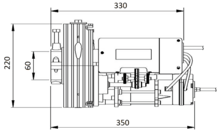 VDS Roller 140K Motor para persiana metalica 4