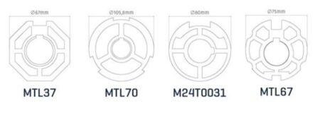 Motor tubular para persiana y toldo TUB140 6