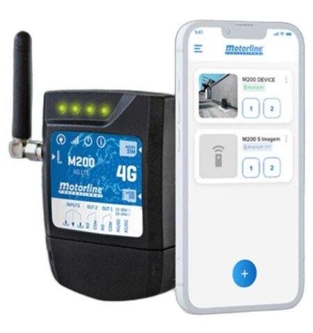 Motorline M200 Módulo GSM Bluetooth abrir puerta garaje con el móvil