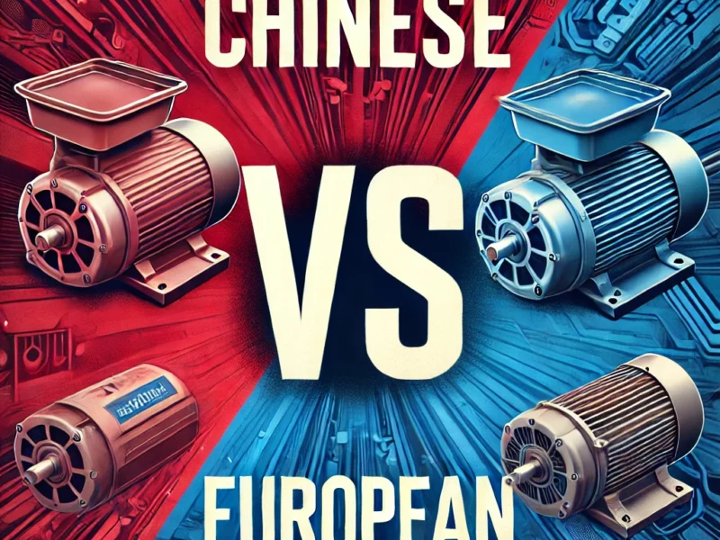 Comparativa entre Motores para puertas Garaje Chinos y Europeos