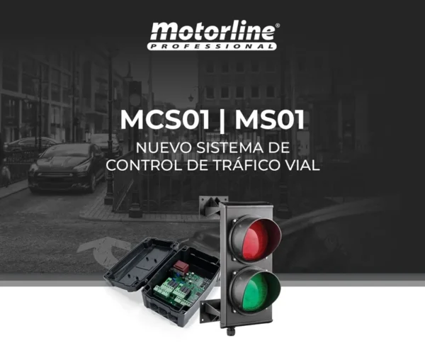 Cuadro de control para gestión de semáforos Motorline MCS01 2