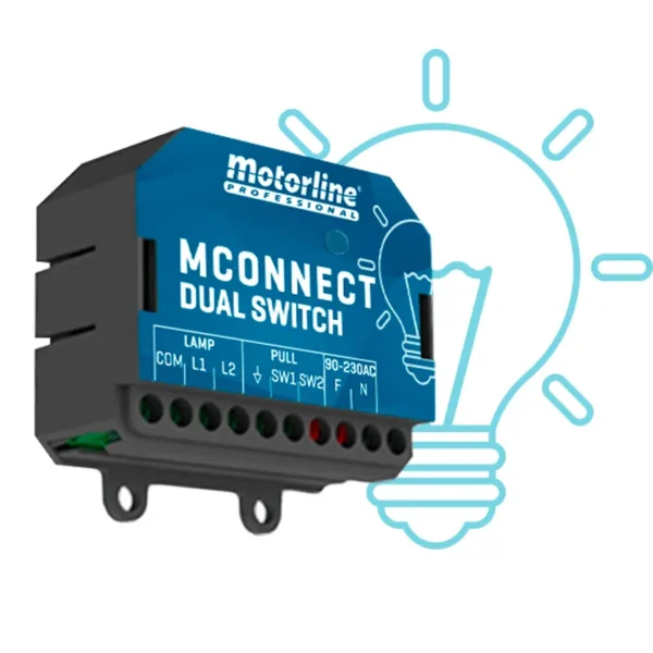 WiFi MCONNECT DUAL SWICH para control de luces