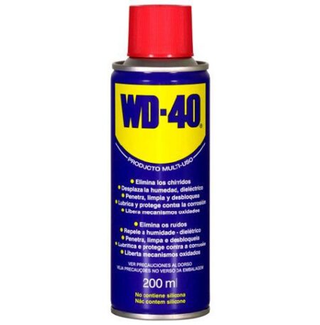 Aceite lubricante multiusos WD40 en spray de 200ml