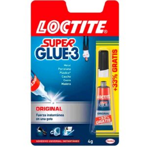 Pegamento LOCTITE Super Glue 3 Original bote 4 gramos